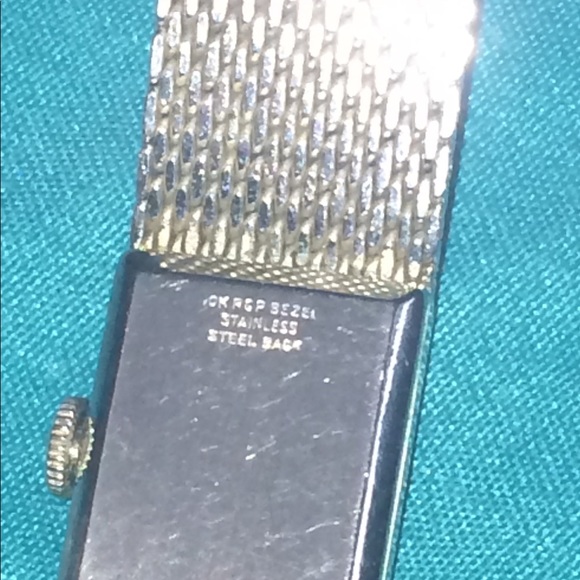 Tissot white 10k gold watch. main image 13